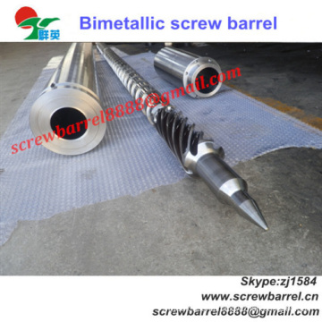Bimetallic Screw Shaft Barrel For Plastic 